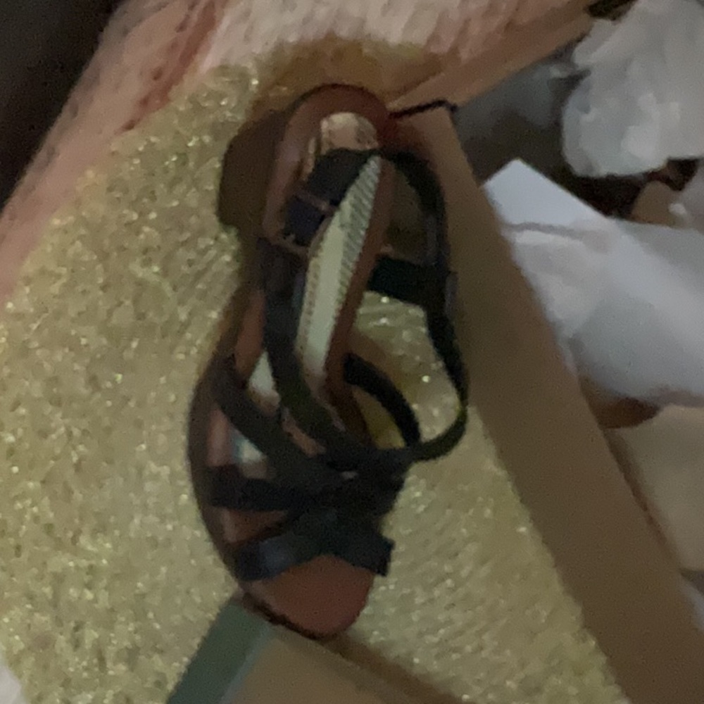 BOC Adar black sandals.